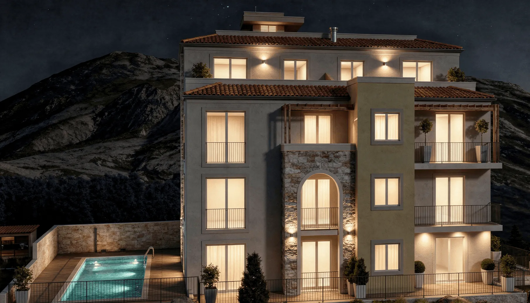 Sale, two bedroom apartment, 61m², Sutomore, Bar