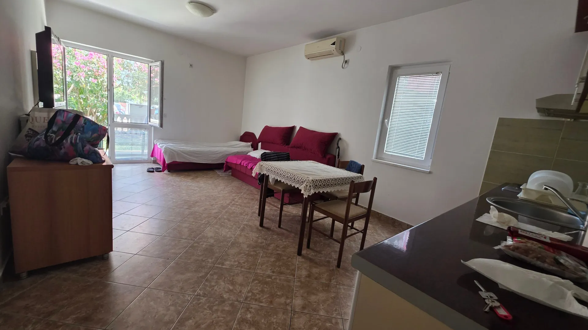 Sale, studio apartment, 41m², Sutomore, Bar