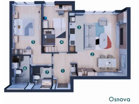 Prodaja, trosoban stan, 74m², Altina, Beograd - image 7