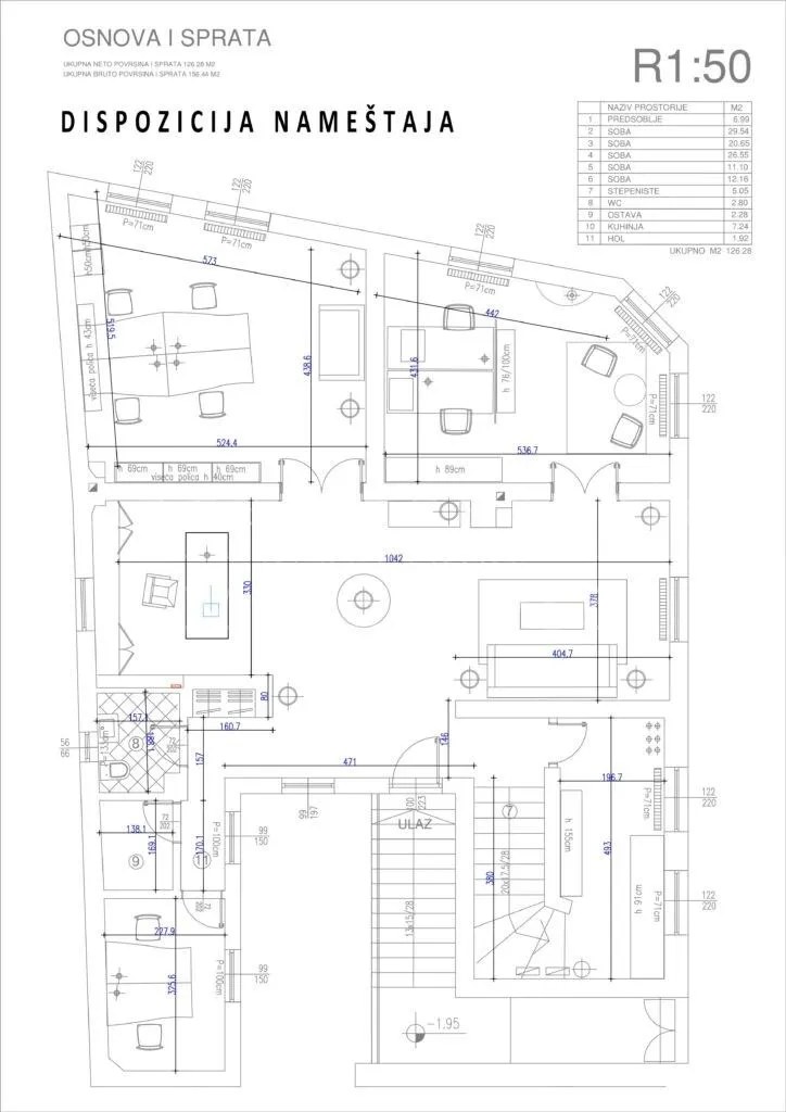Izdavanje, stan, 250m², Skadarlija, Beograd
