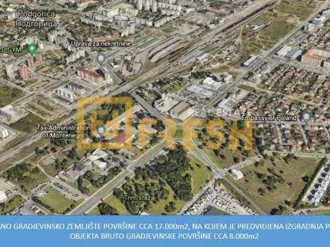 Prodaja, plac, 17000m², Tuški Put, Podgorica