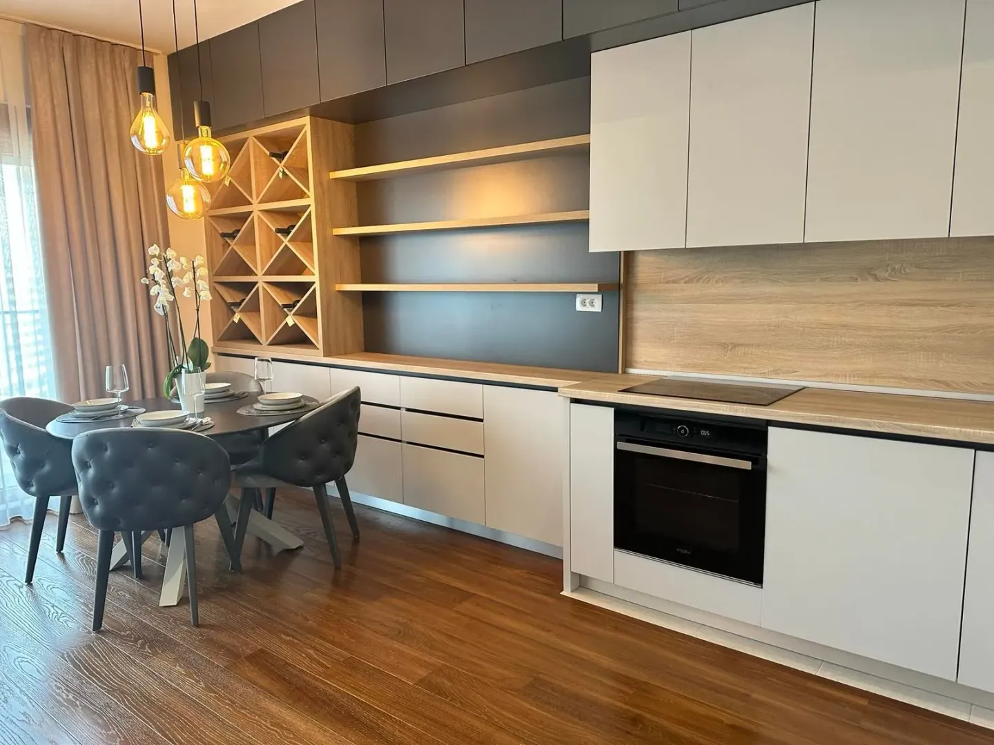 Rent, two bedroom apartment, 79m², Master Kvart, Podgorica