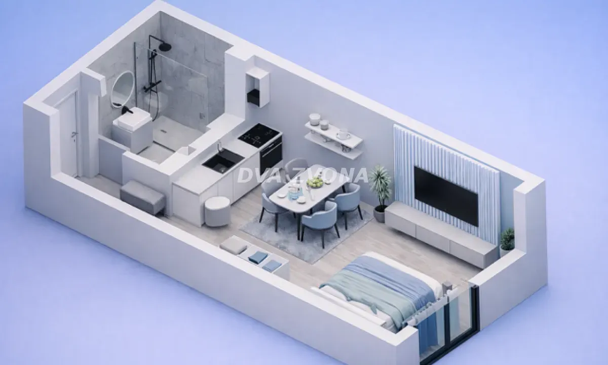 Prodaja, jednosoban stan, 27m², Podbara, Novi Sad Sve Podlokacije