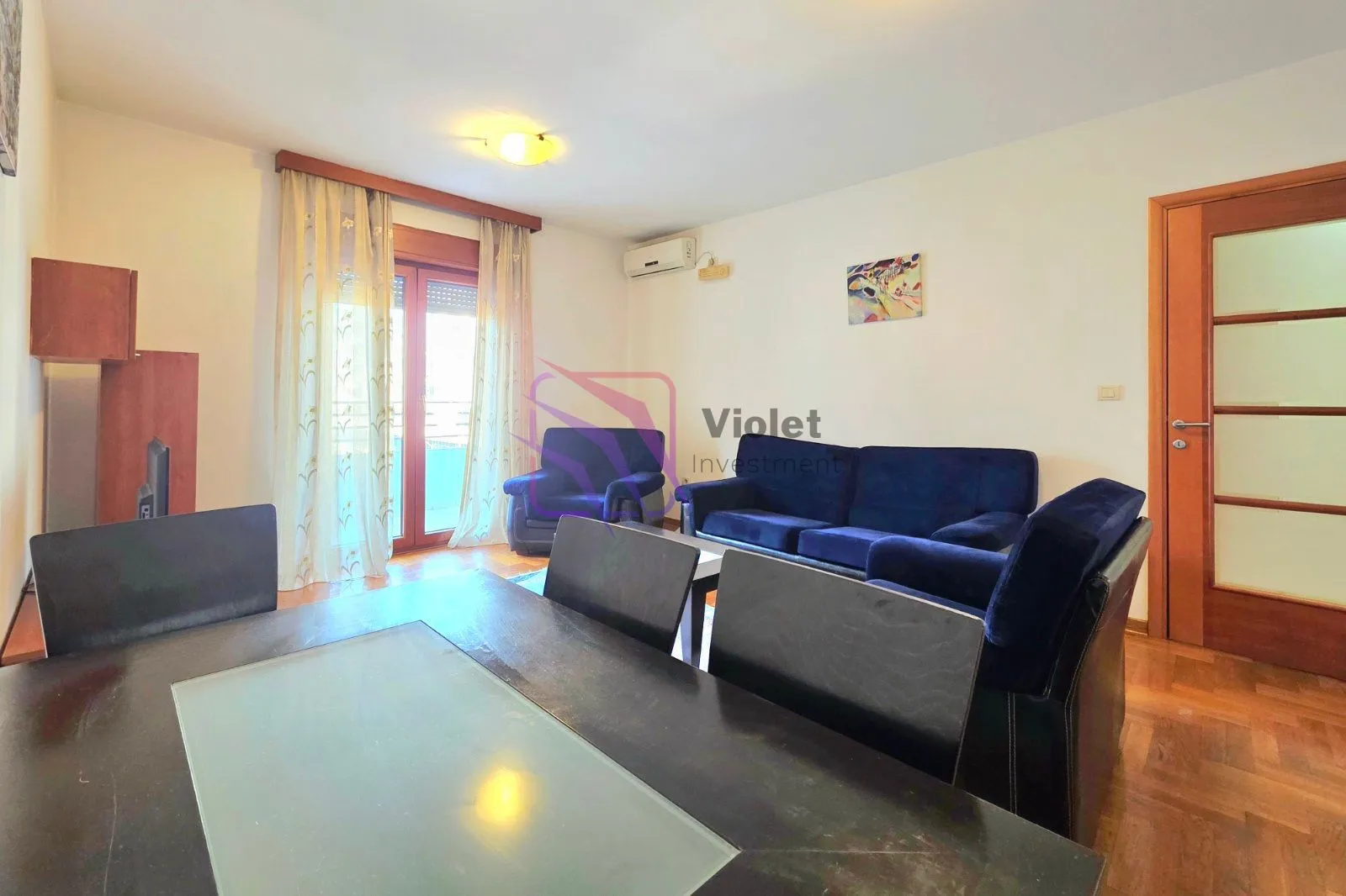 Izdavanje, jednosoban stan, 55m², Preko Morače, Podgorica
