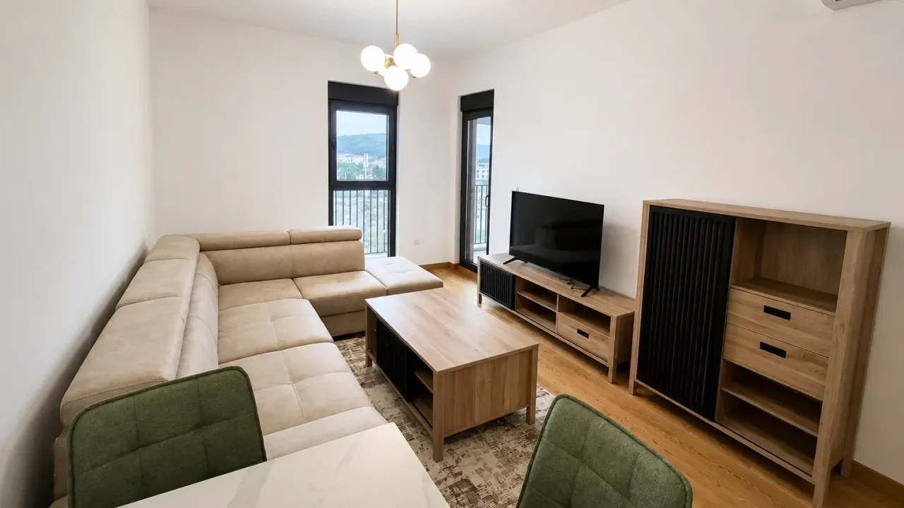 Rent, one bedroom apartment, 45m², City Kvart, Podgorica