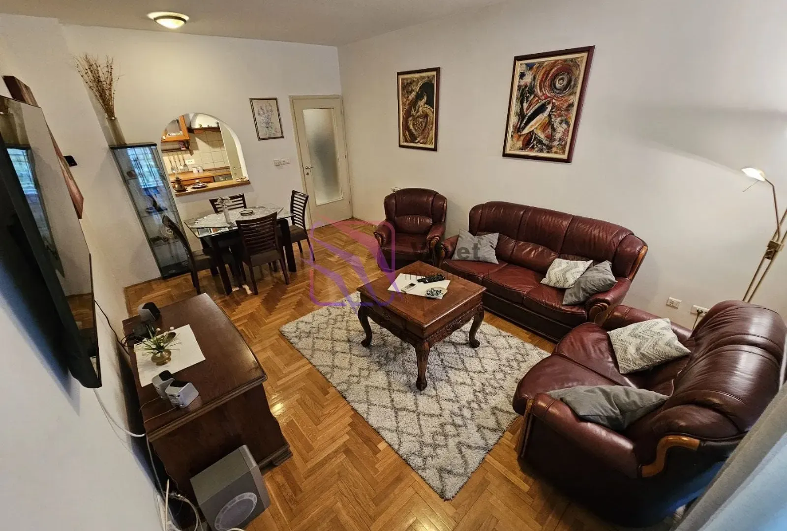 Izdavanje, dvosoban stan, 74m², Preko Morače, Podgorica