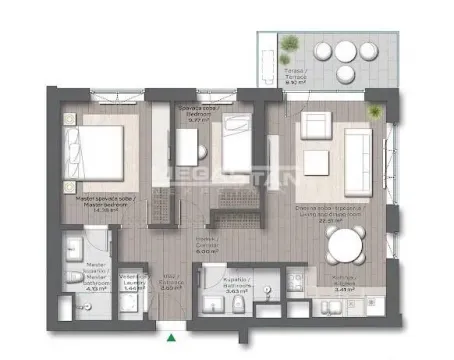 Prodaja, trosoban stan, 76m², Savski Venac, Beograd - image 8