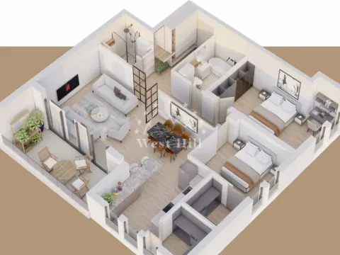 Sale, two bedroom apartment, 70m², Budva, Crna Gora - image 5