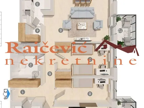 Prodaja, trosoban stan, 132m², Zemun Gornji Grad, Zemun Sve Podlokacije