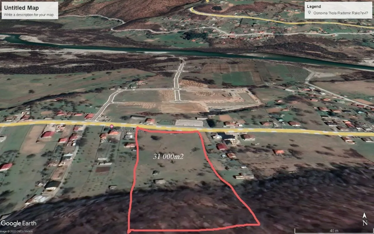 Prodaja, plac, 35000m², Mojkovac, Crna Gora