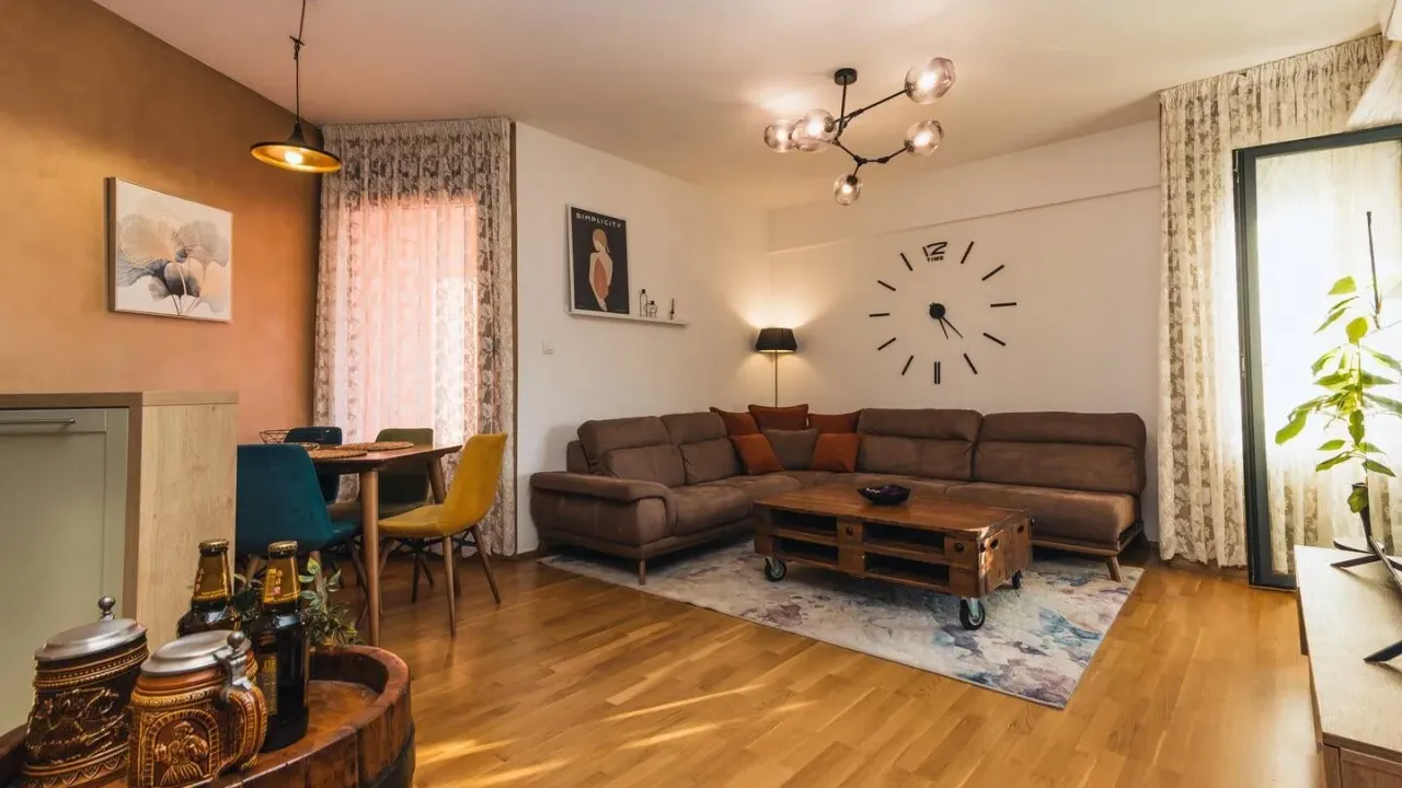 Rent, two bedroom apartment, 67m², Blok 9, Podgorica