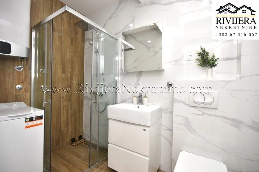 Prodaja, jednosoban stan, 49m², Đenovići, Herceg Novi