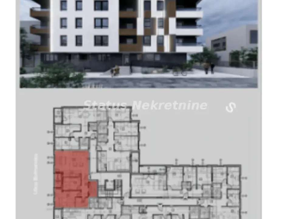 Sale, three bedroom apartment, 76m², Telep, Novi Sad Sve Podlokacije