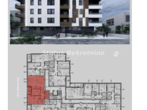 Sale, three bedroom apartment, 76m², Telep, Novi Sad Sve Podlokacije