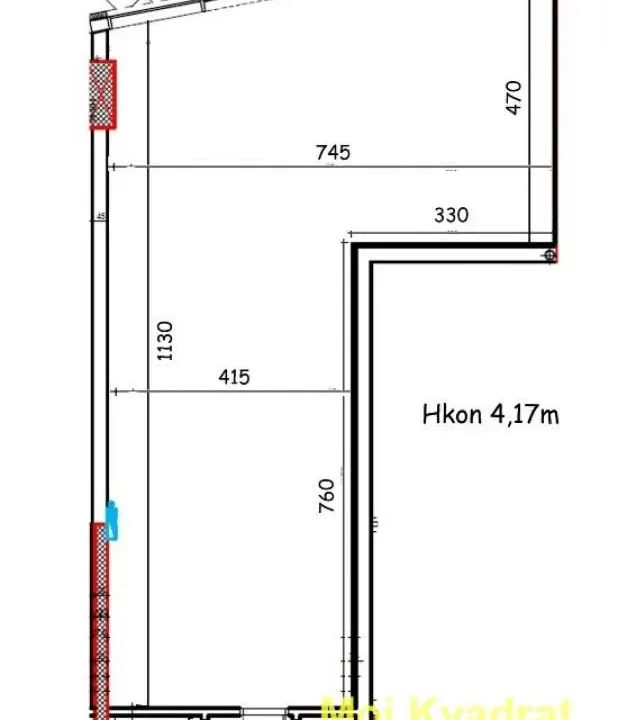 Rent, office space, 68m², Tošin bunar, Novi Beograd Sve Podlokacije