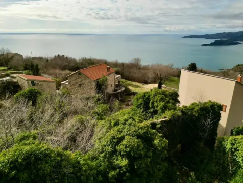 Pogled na more i okolno zelenilo iz ptičje perspektive. - image 3
