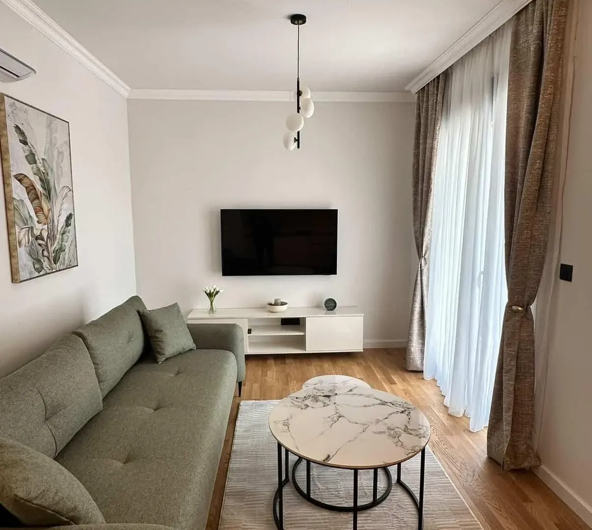 Rent, one bedroom apartment, 60m², Zabjelo, Podgorica