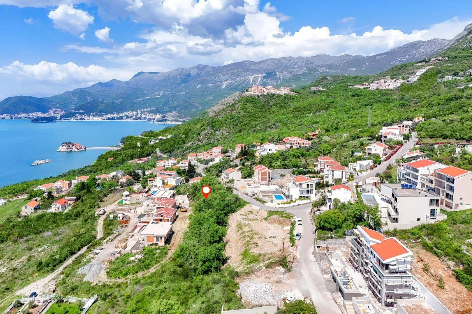 Prodaja, plac, 3563m², Blizikuće, Budva