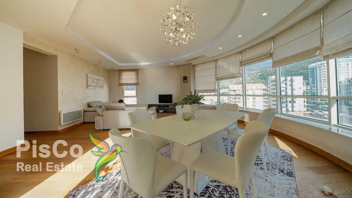 Sale, two bedroom apartment, 121m², Budva, Crna Gora