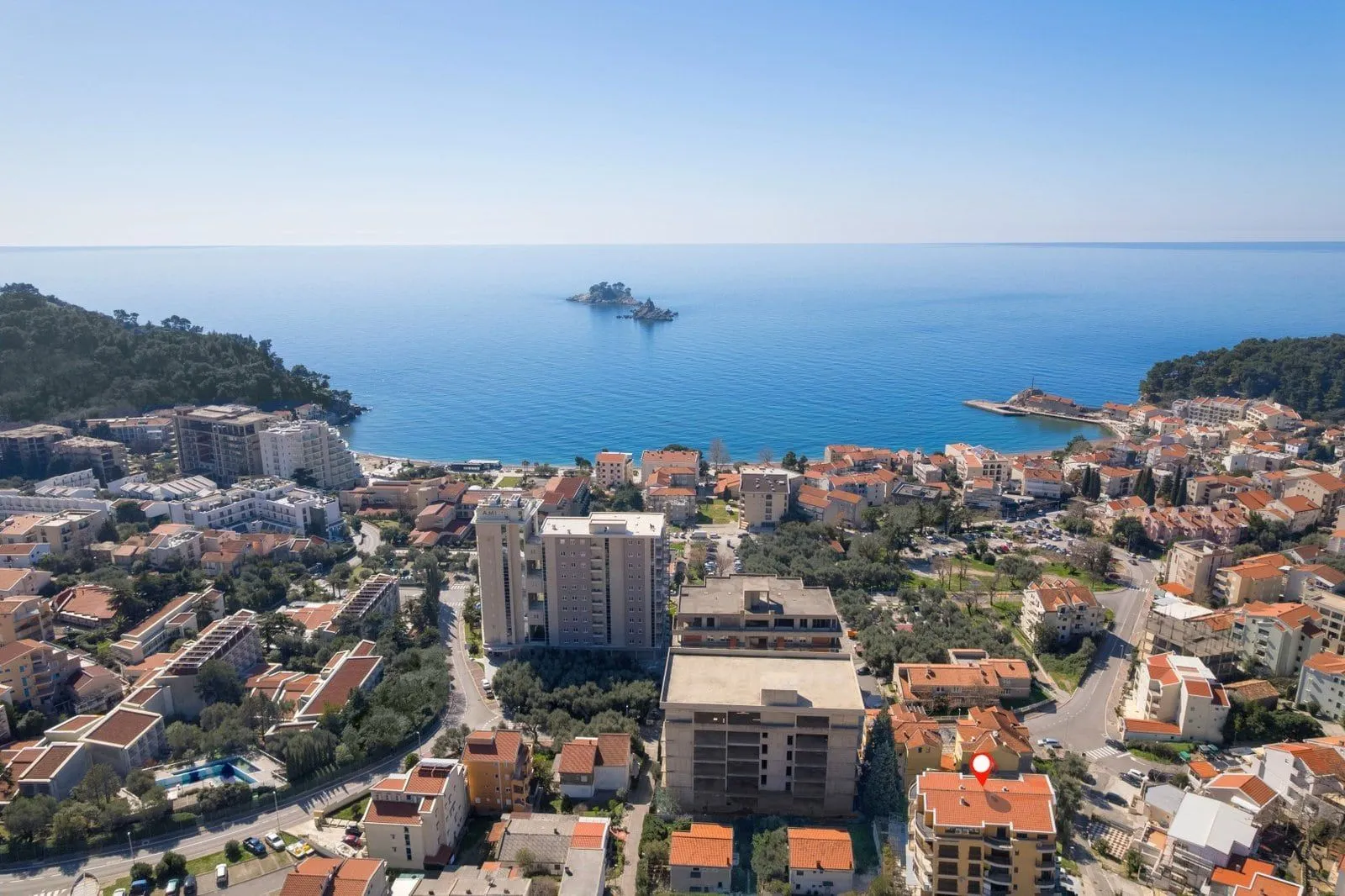Sale, three bedroom apartment, 152m², Petrovac, Budva