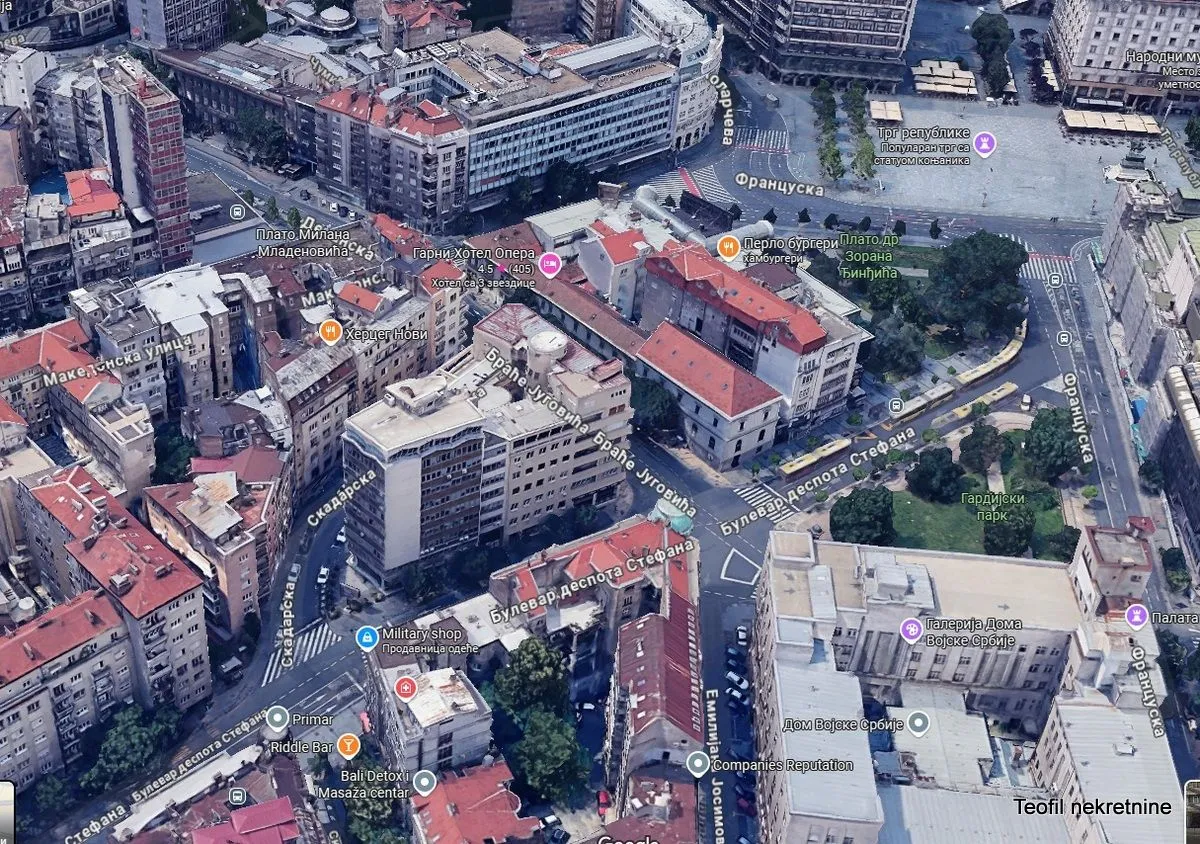 Prodaja, trosoban stan, 89m², Stari Grad, Beograd