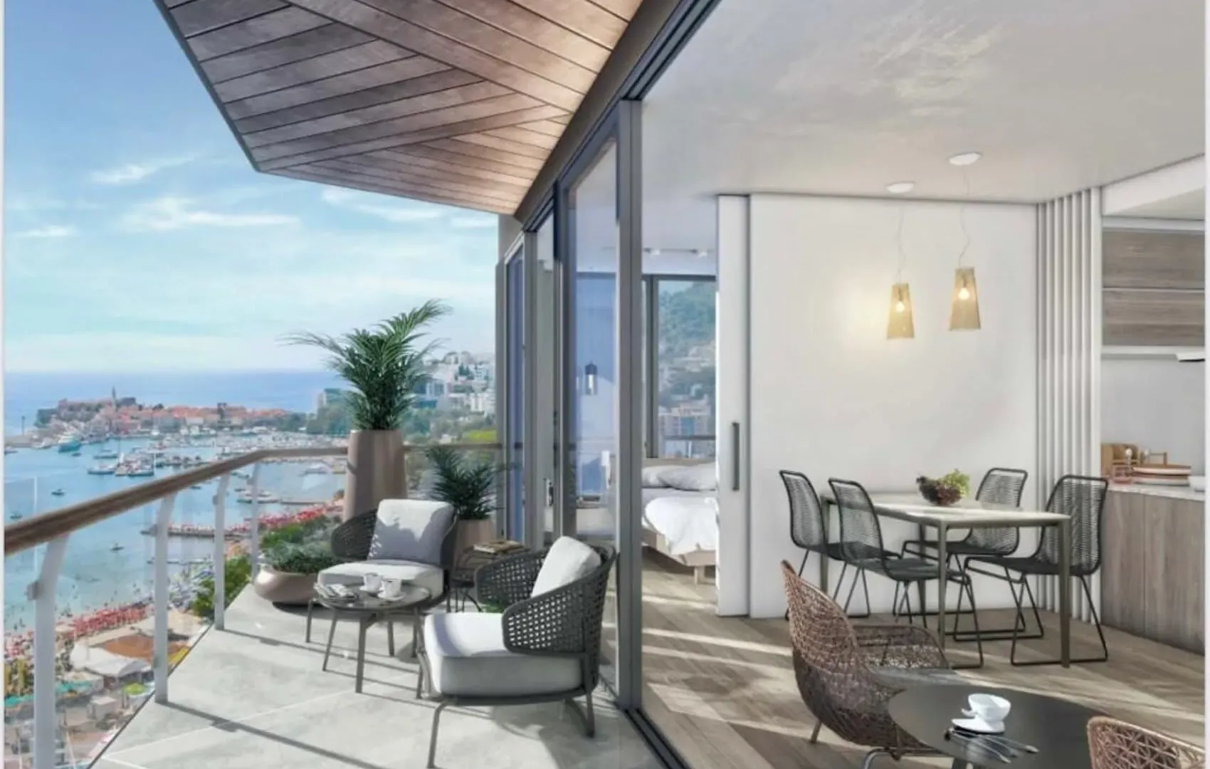 Sale, one bedroom apartment, 64m², Centar, Budva