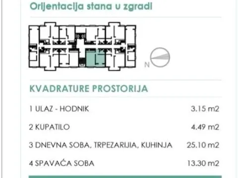 Prodaja, dvosoban stan, 50m², Zvezdara Sve Podlokacije, Beograd - image 3