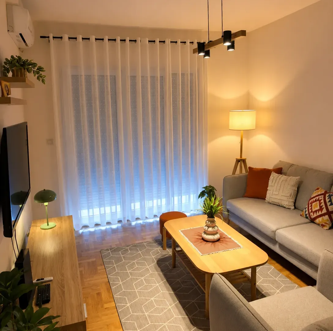 Izdavanje, jednosoban stan, 45m², Stari Aerodrom, Podgorica