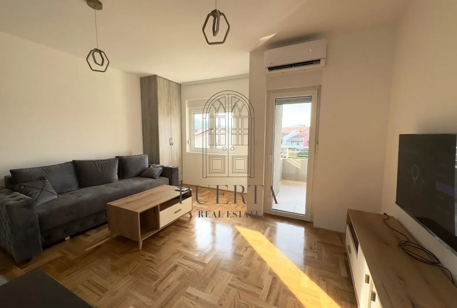 Rent, one bedroom apartment, 34m², Zabjelo, Podgorica