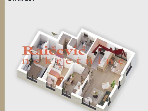 Prodaja, četvorosoban stan, 75m², Zvezdara Sve Podlokacije, Beograd - image 19