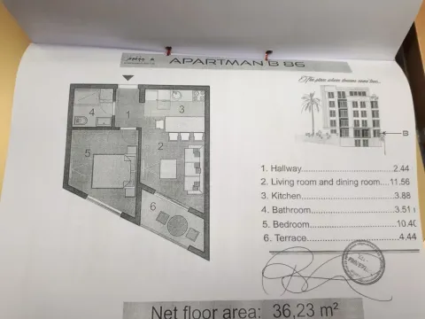 Izdavanje, jednosoban stan, 36m², Bečići, Budva - image 6