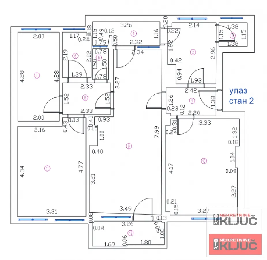 Prodaja, četvorosoban stan, 86m², Spens, Novi Sad Sve Podlokacije