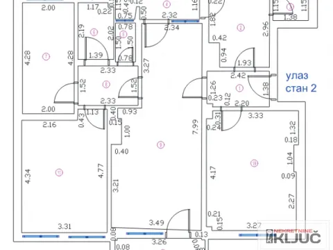 Sale, four bedroom apartment, 86m², Spens, Novi Sad Sve Podlokacije - image 16