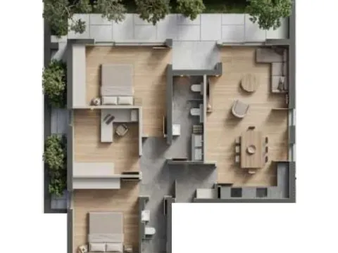 Sale, three bedroom apartment, 87m², Dobrota, Kotor - image 10