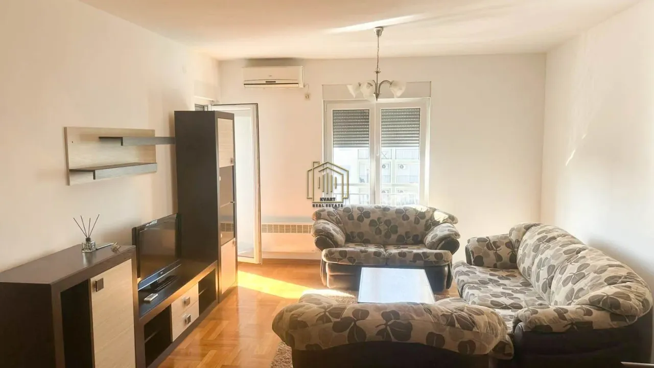 Rent, one bedroom apartment, 54m², Pobrežje, Podgorica