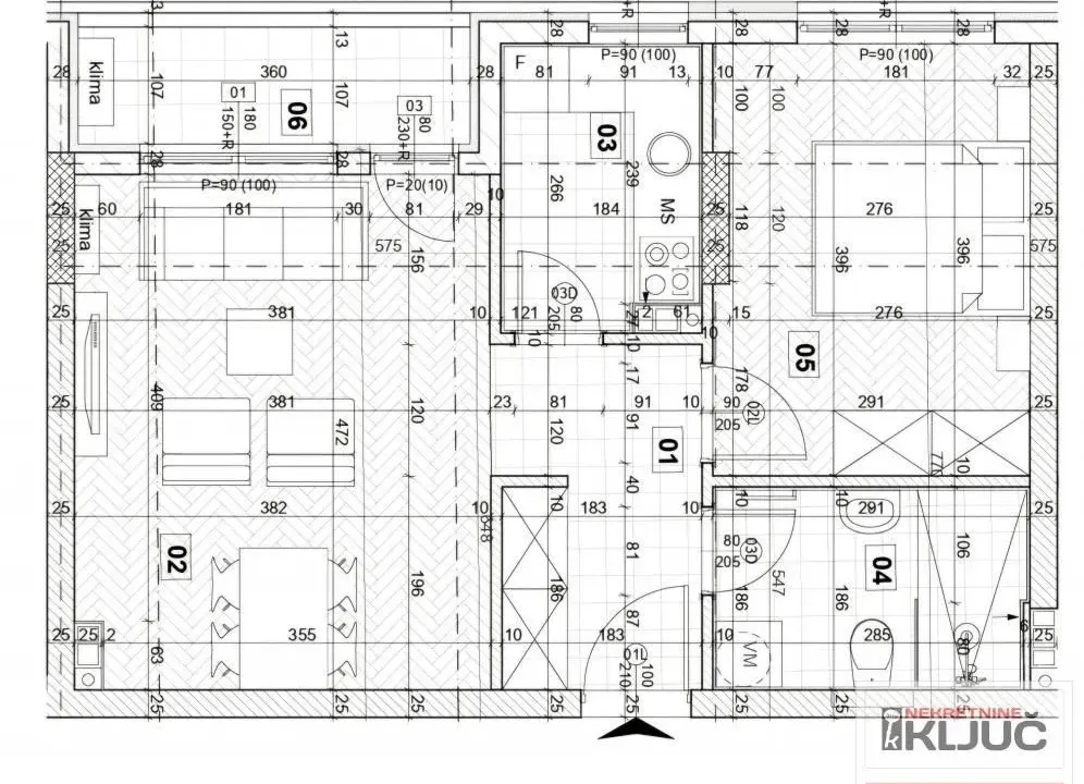 Sale, two bedroom apartment, 48m², Liman 4, Novi Sad Sve Podlokacije