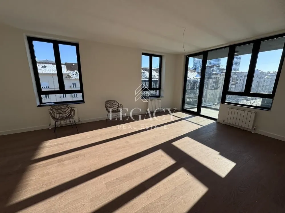 Rent, three bedroom apartment, 90m², Savski Venac, Beograd