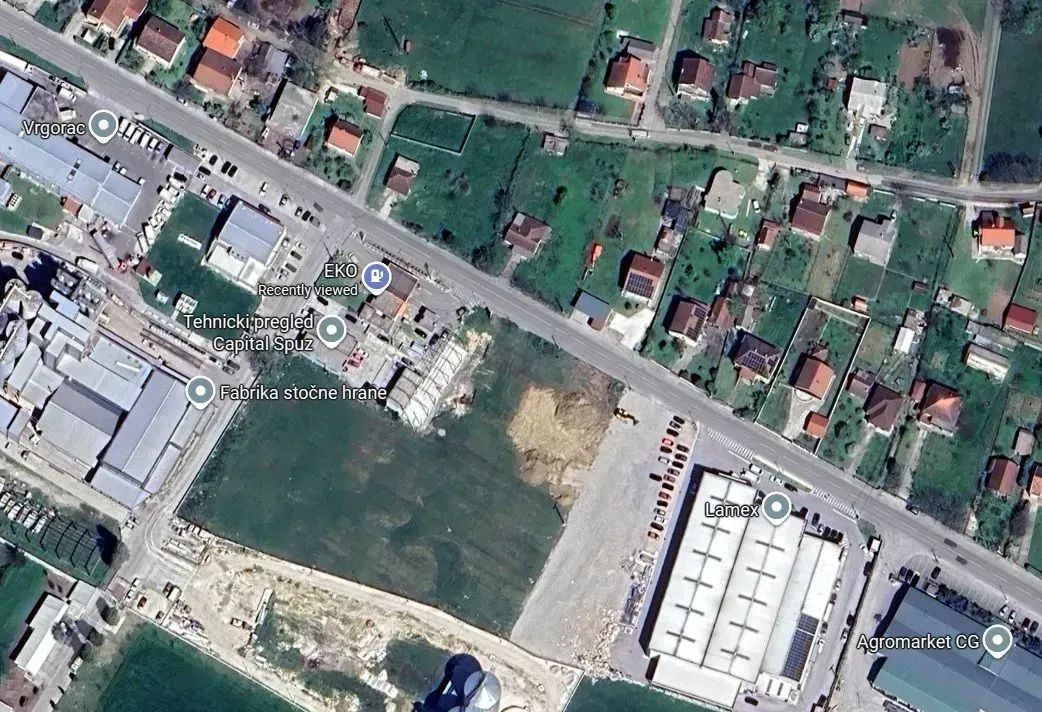 Prodaja, plac, 908m², Spuž, Danilovgrad