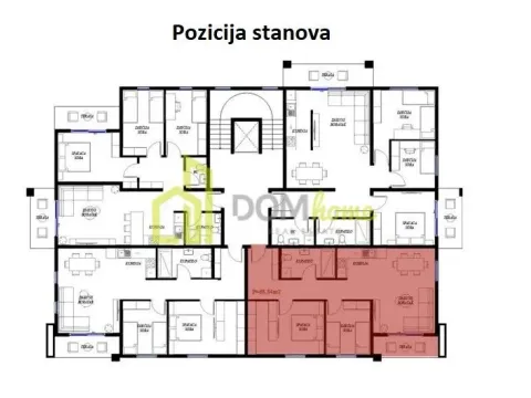 Prodaja, dvosoban stan, 68m², Gorica C, Podgorica - image 3