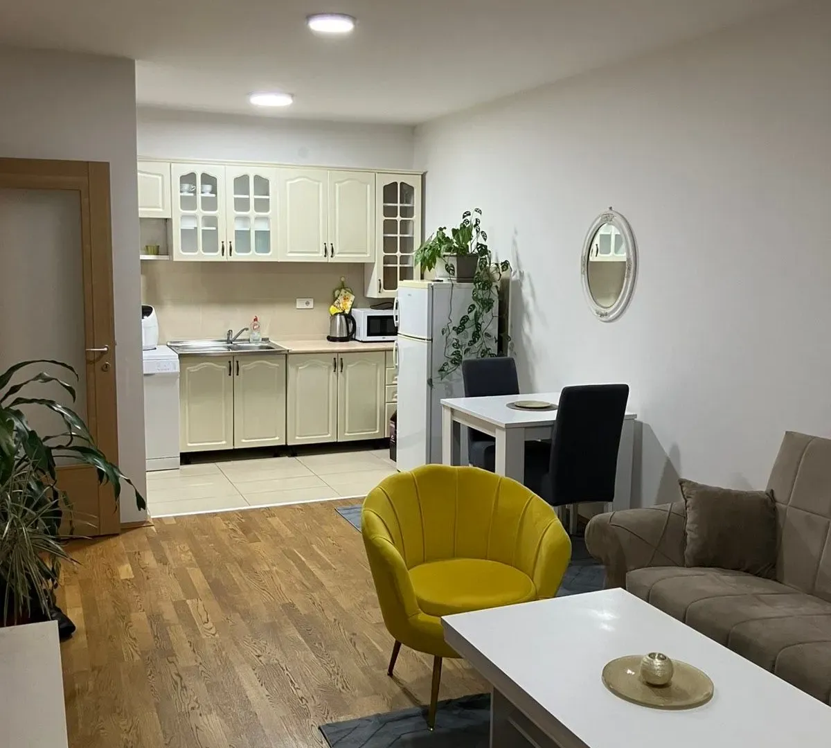 Izdavanje, jednosoban stan, 45m², Tuški Put, Podgorica