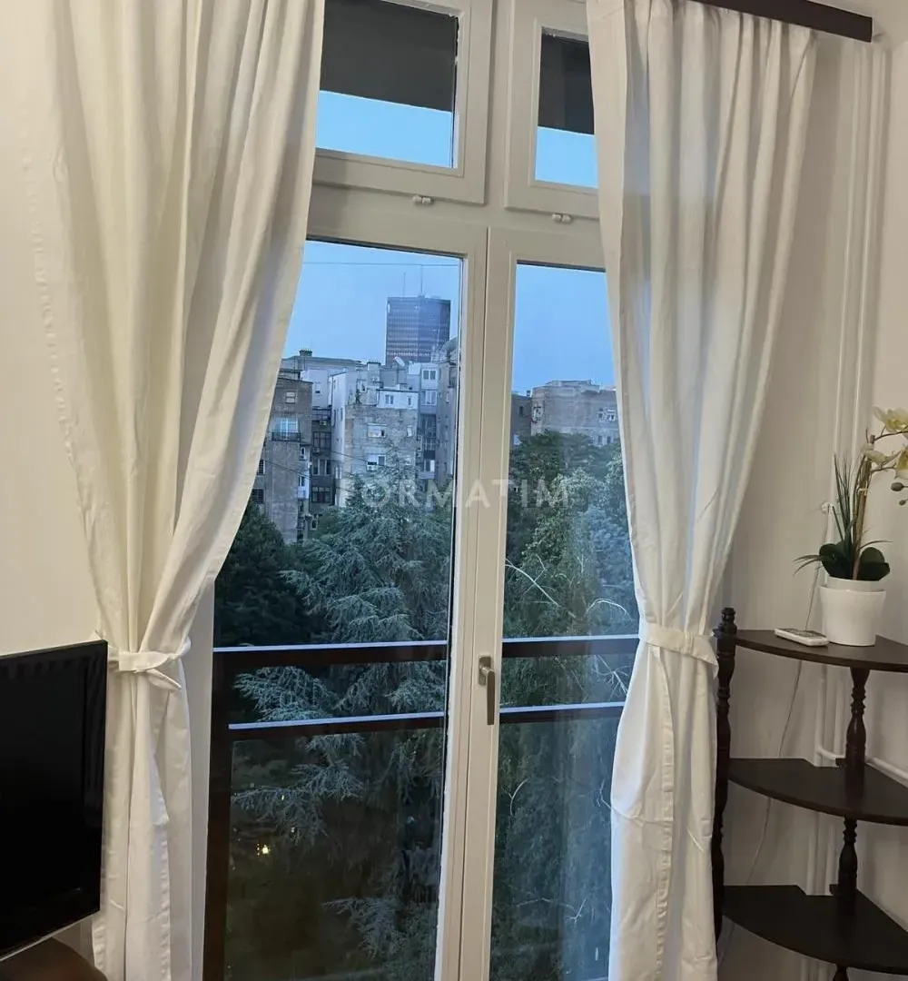Rent, one bedroom apartment, 45m², Savski Venac, Beograd
