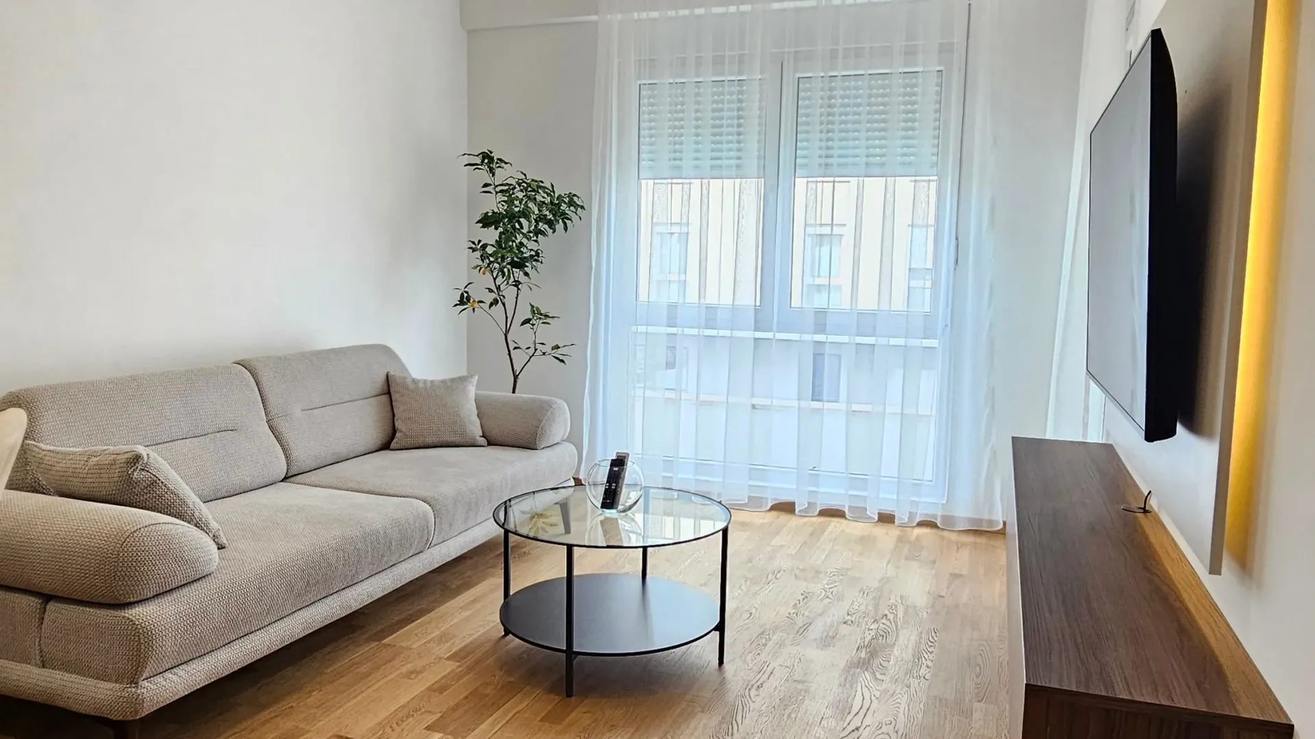 Rent, one bedroom apartment, 47m², Zabjelo, Podgorica