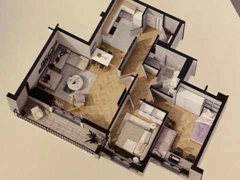 Sale, two bedroom apartment, 69m², Tivat, Crna Gora - image 1