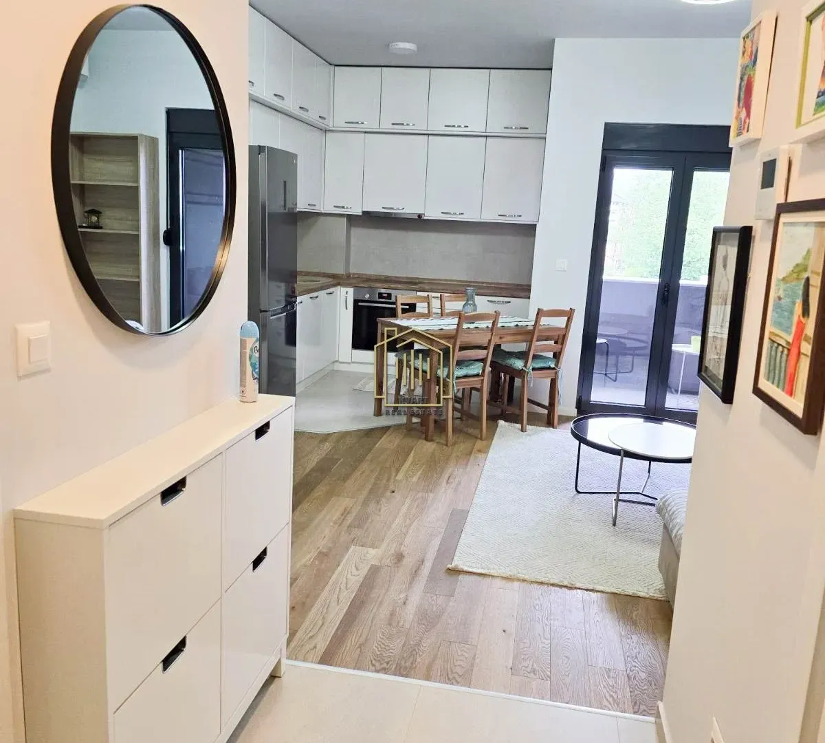Rent, one bedroom apartment, 35m², Podgorica, Crna Gora