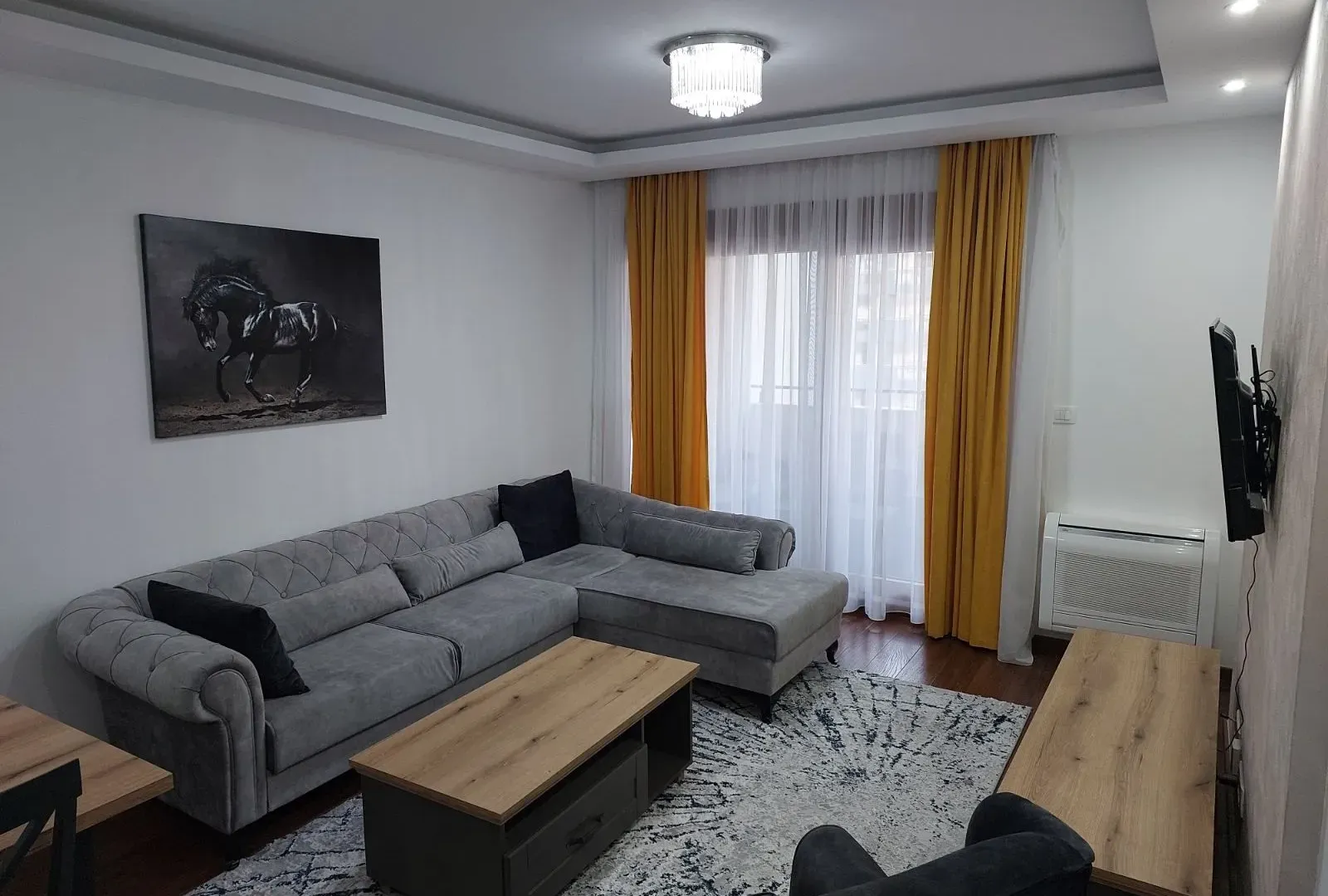 Rent, two bedroom apartment, 70m², Master Kvart, Podgorica