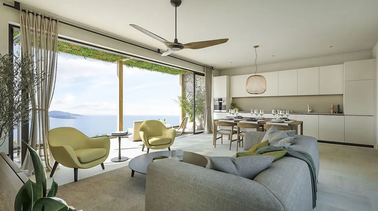 Prodaja, dvosoban stan, 106m², Luštica Bay, Tivat