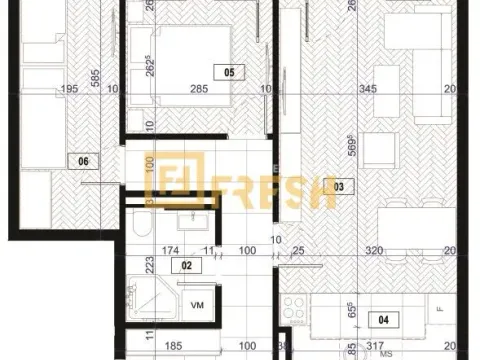 Prodaja, dvosoban stan, 61m², Zabjelo, Podgorica - image 6