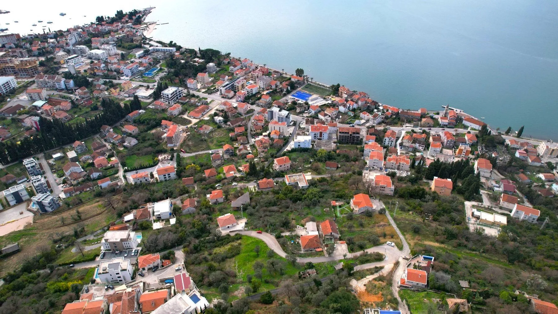 Prodaja, plac, 255m², Donja Lastva, Tivat