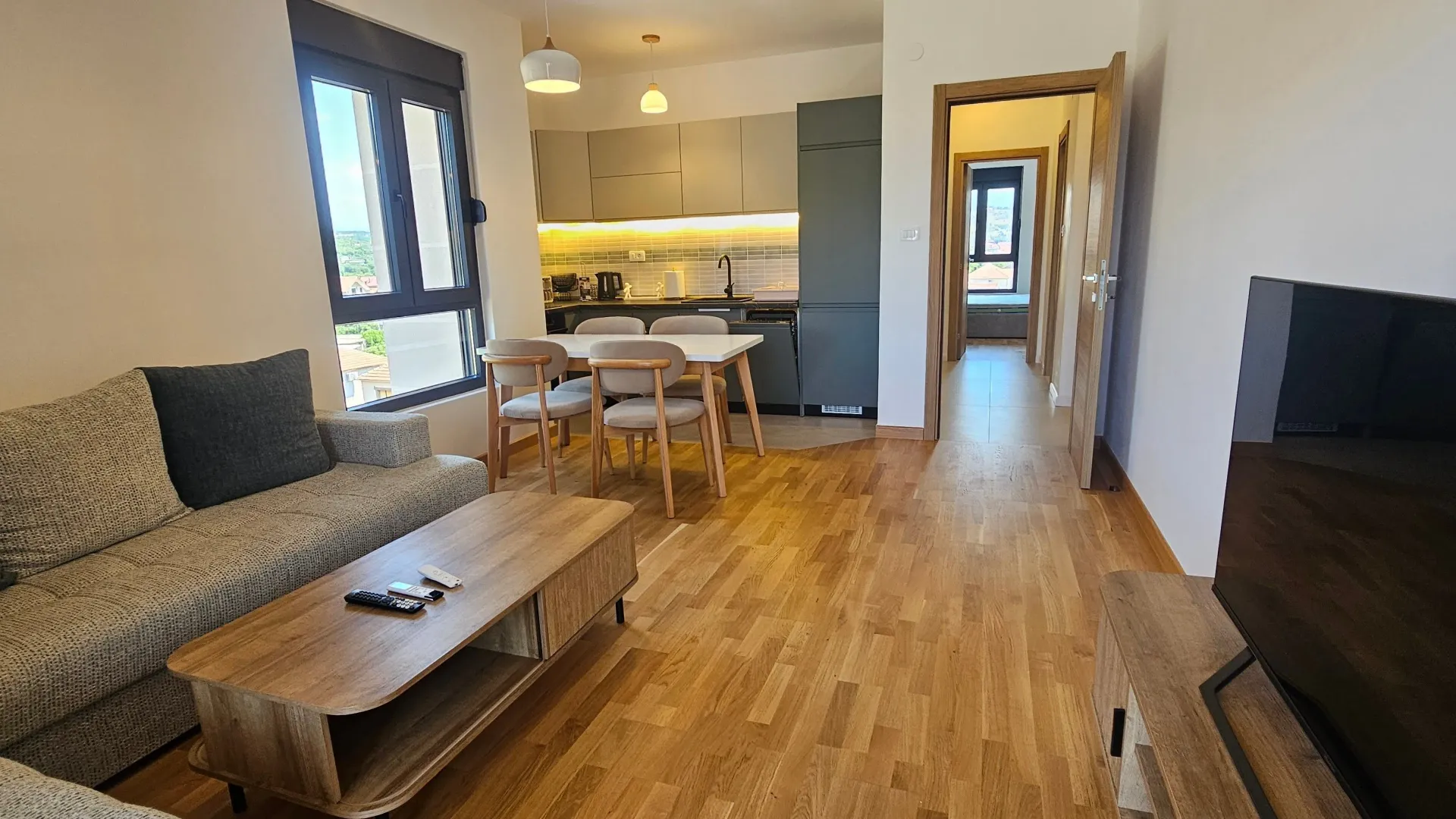 Rent, two bedroom apartment, 61m², Tološi, Podgorica