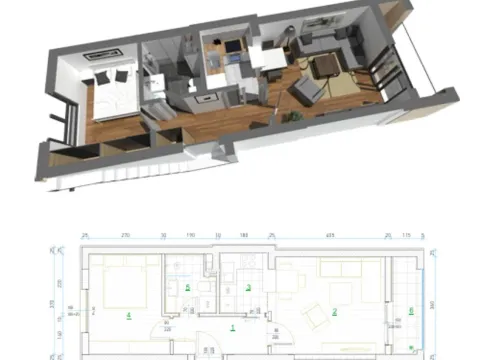 Sale, apartment, 42m², Centar, Podgorica - image 2